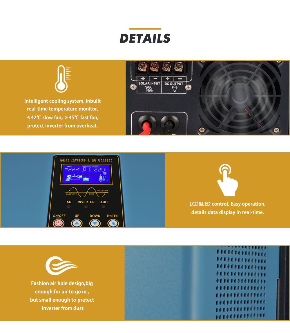 dc ac pure sine wave power inverter